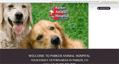 Desktop Screenshot of parkeranimalhospital.com